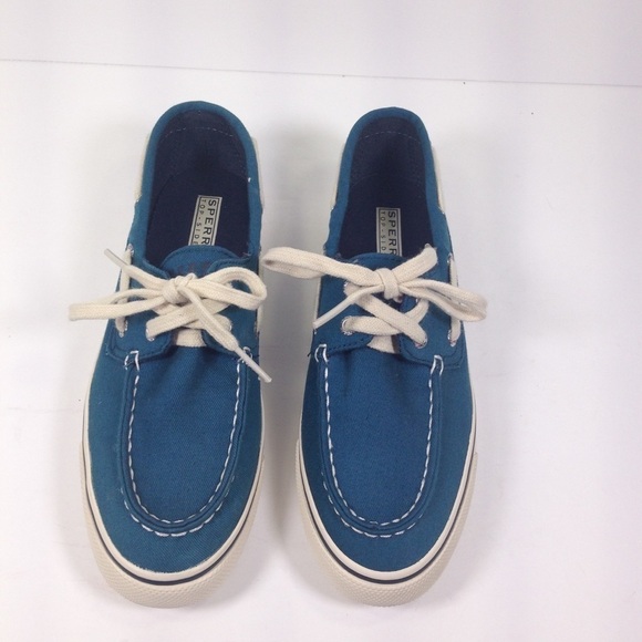 Sperry Top Sider Biscayne Teal New In Box - Picture 2 of 7